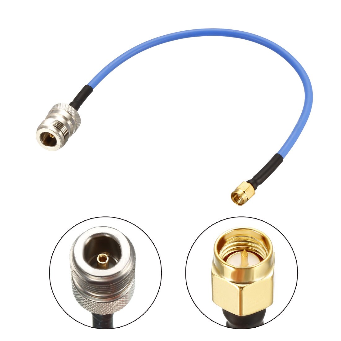 uxcell 1 Pcs N Female Bulkhead to SMA Male RG402 R... – Grandado