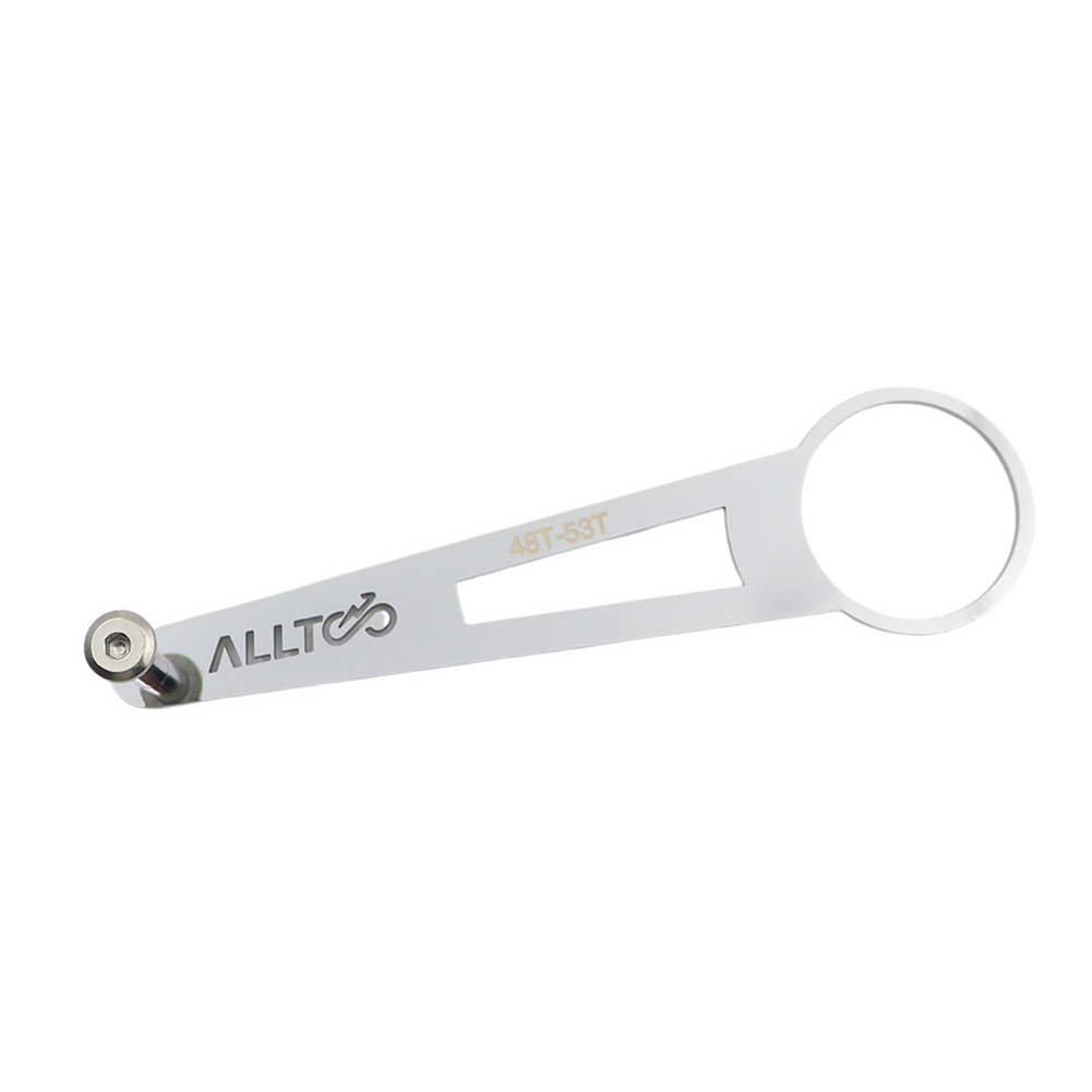 JOGuide-Pignon à disque unique pour vélo pliable, 48-53T 54-60T, accessoires de chaîne, outils de réparation: WHITE