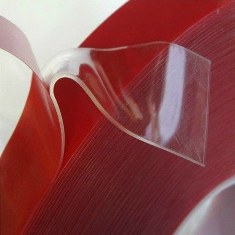 300cm Transparent Silikon Doppelseitiges Klebeband Aufkleber Für Auto Wasserdichte Hohe Viskosität Klebstoff Aufkleber Küche Home Verbesserung