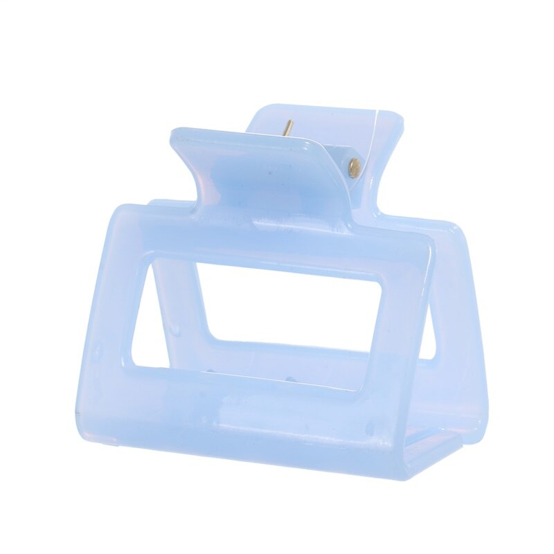 Moda grampo de cabelo multicolorido acrílico oco quadrado rabo de cavalo grab meninas grampo de cabelo acessórios de estilo de cabelo: SK2196