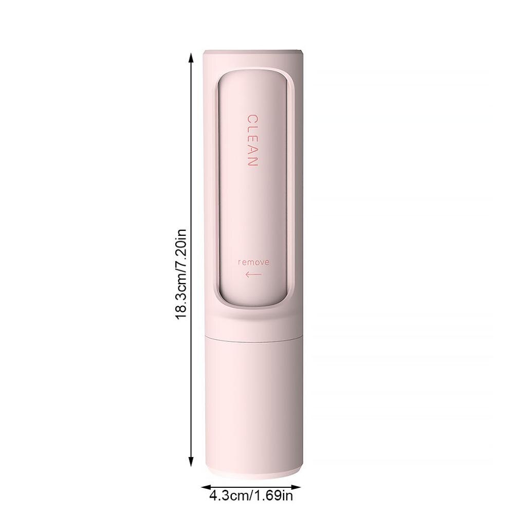 1 pc kleding stof plakkerig verwijder huisdierhaar verwijderaar borstel roterende cilinder kleine pluisroller sticker verwijderaar reinigingsgereedschap