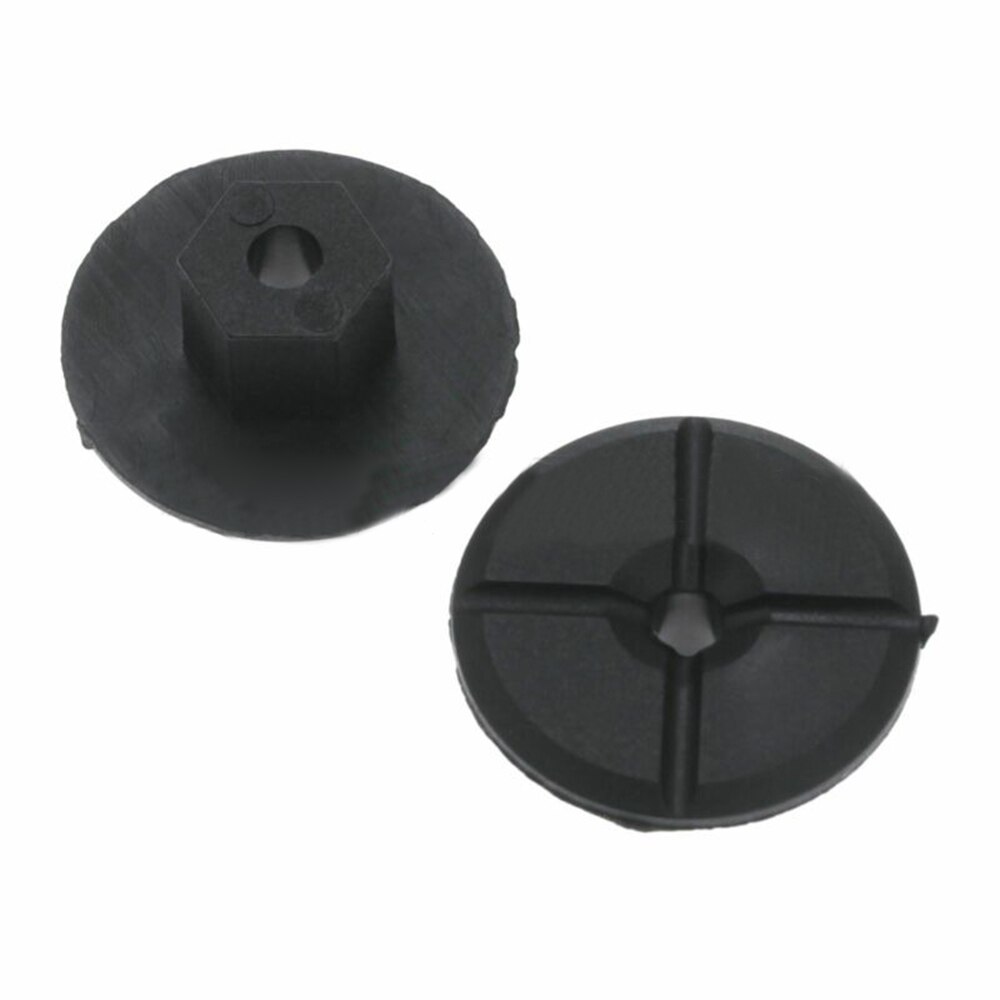 Pack 30 Crochets Plastique Pression 6.5mm Pour Tente Et Camping - Accessoires Noir