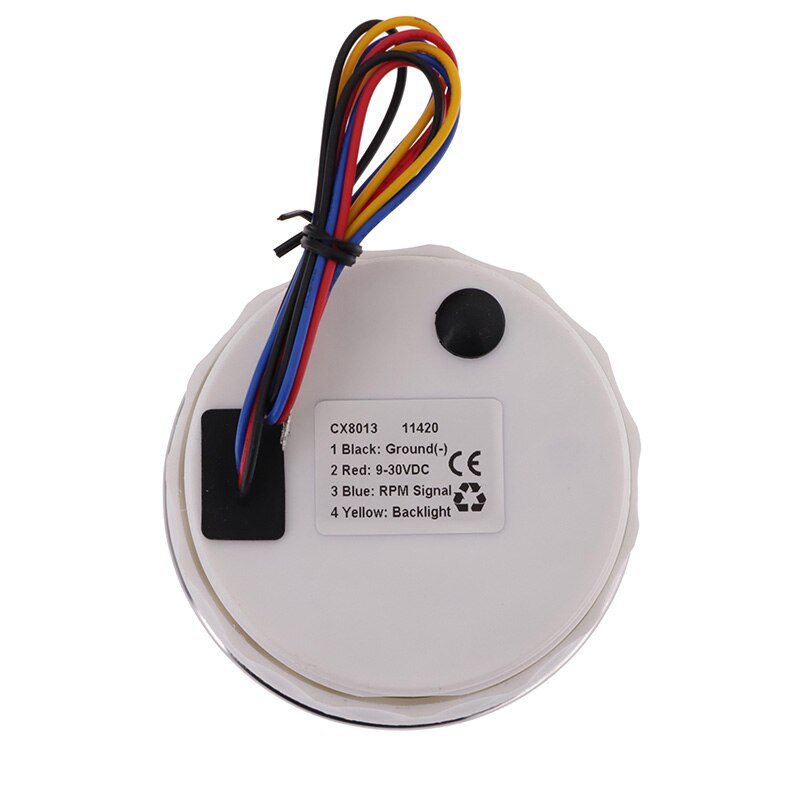 Boot Snelheidsmeter Gauge 30 Km/h 60 Km/h 120 Km/h 200 Km/h Kilometerteller Gauge Zonder Gps Antenne Met Rode Backlight