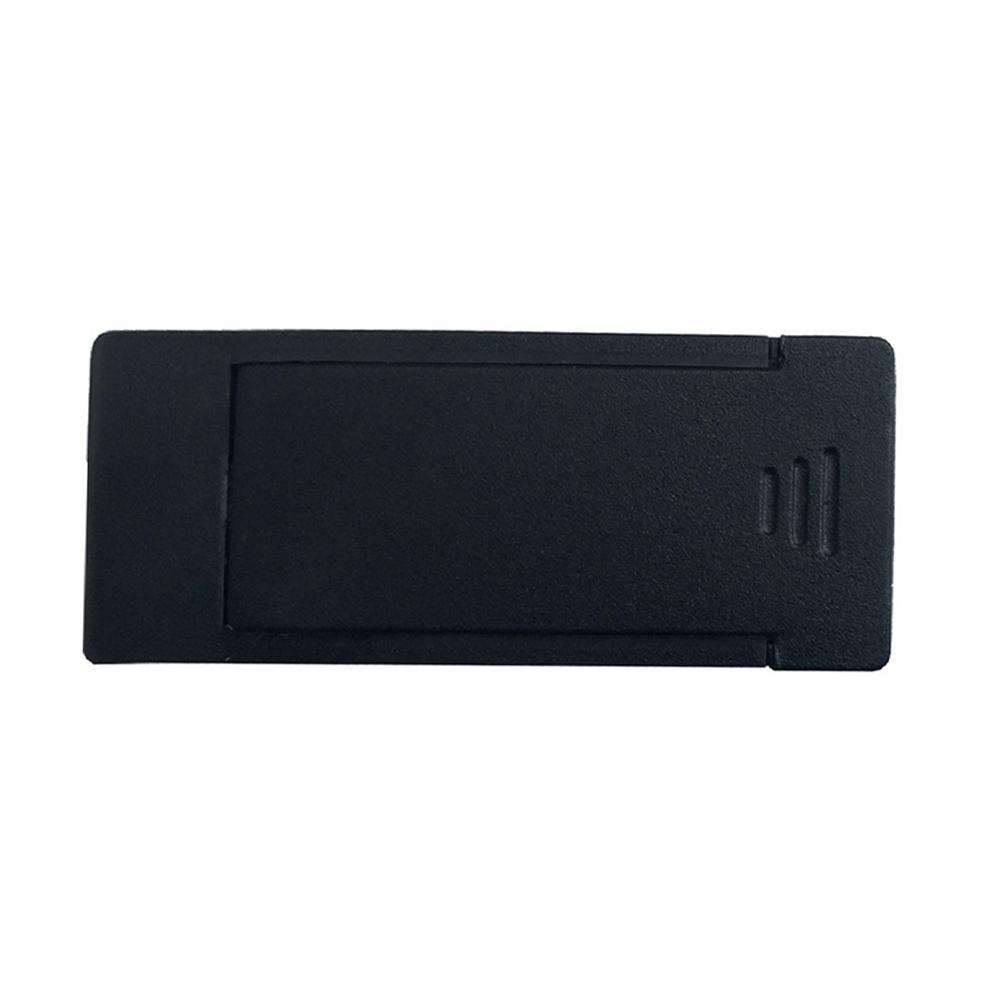 3Pcs Camera Cover Webcam Cover Ultra-Dunne Universele Slider Plastic Privacy Sticker For A Laptops Pc Mobiele Telefoon Tablet: black-3PCS