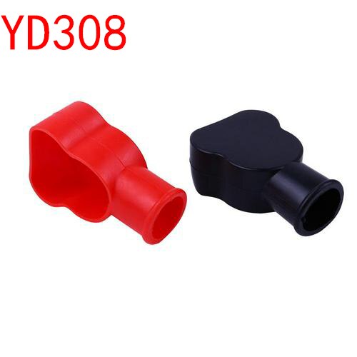 2x bilbatteri negativa pluspoler lock lock bagageutrymme isoleringsskydd bilbyte batterier tillbehör: Grön