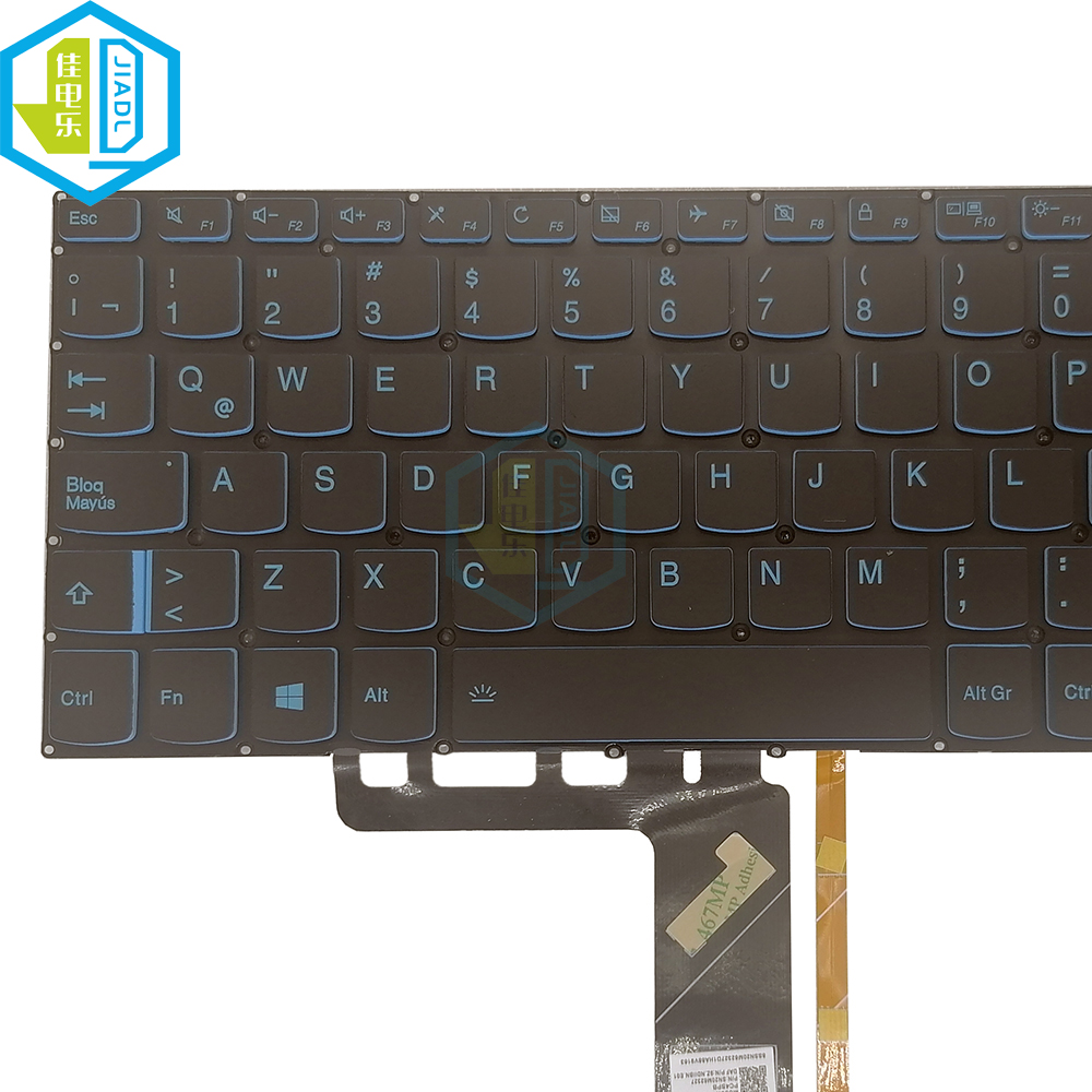 Laptop Backlit Latin Spanish Keyboard For Lenovo IdeaPad L340-15IRH L340-17API S145-15IWL S145-15AST S145 15IKB L340 SN20M62327