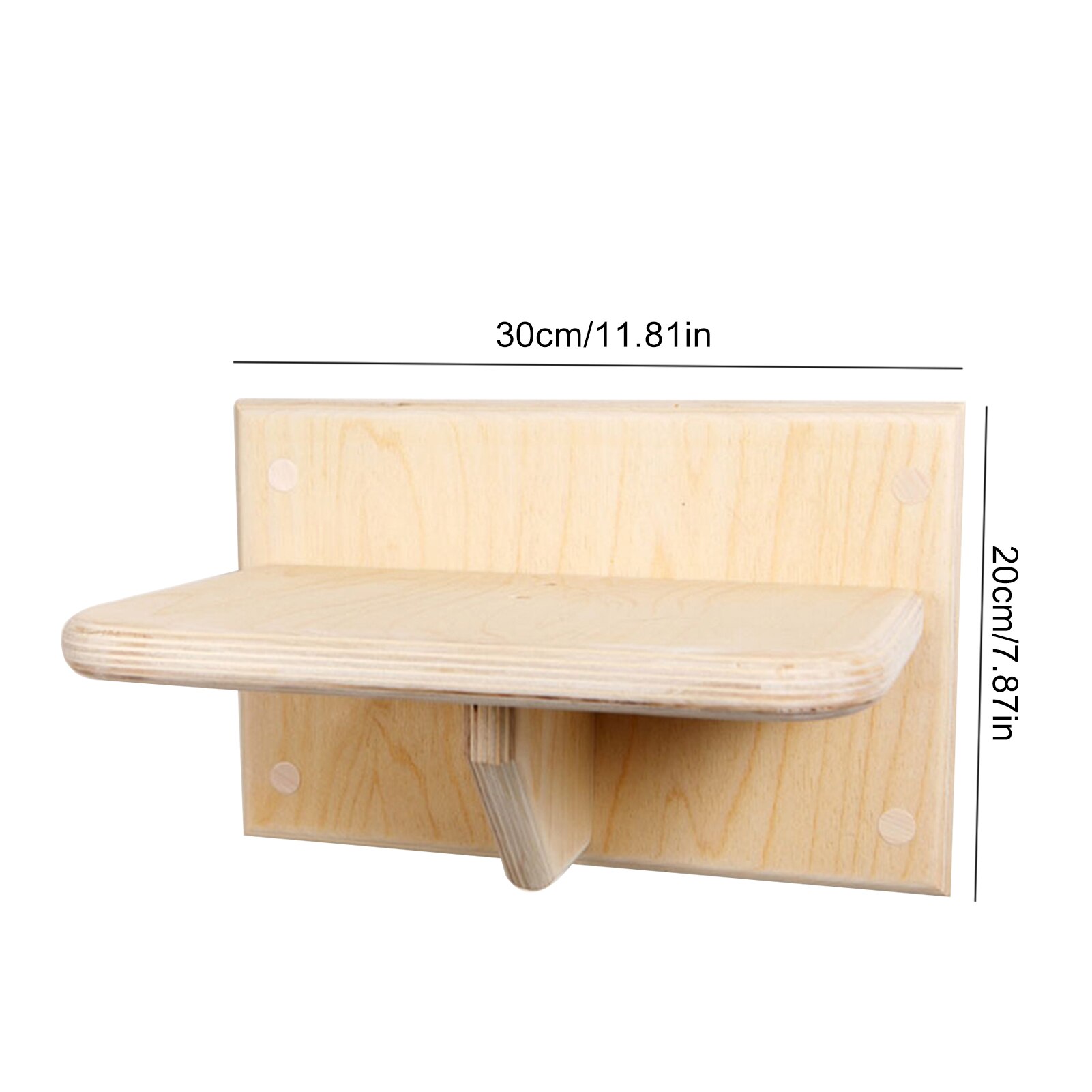 Cat Furniture Cat Climbing Frame Bridge Climbing Solid Wood Wall Cat Toy Jumping Wall Mounted Cat Furniture Wall Decor: C