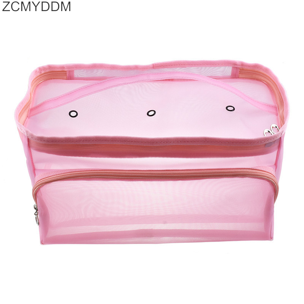 Breien Bag Organizer Garen Opslag Mesh Bag Craft Nylon Garen Case Organizer Opbergmanden Reizen Naaien Gereedschap Accessoires