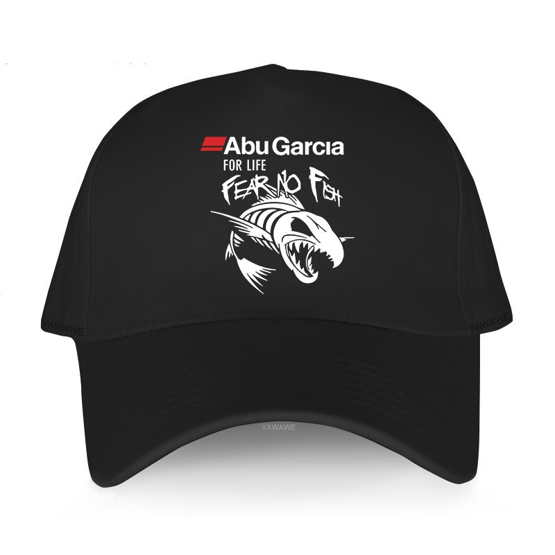 Abu Garcia Fear No Fish Baseball Caps Unisex Hats Cool Outdoor Adjustable Abu Garcia For Life Caps