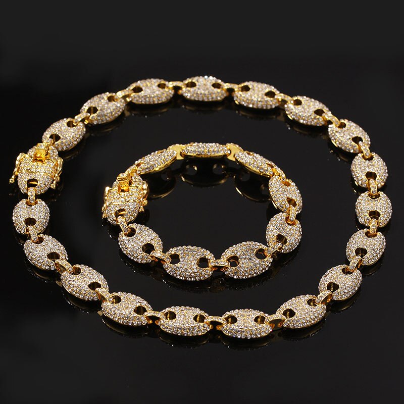 Hip Hop Full Rhinestones Paved Bling Iced Out Coff... – Vicedeal