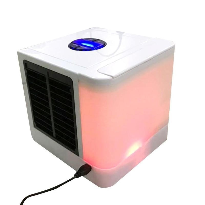 Ventilador enfriador de aire portátil, Mini Dispositivo de aire acondicionado para el hogar, la habitación y la Oficina