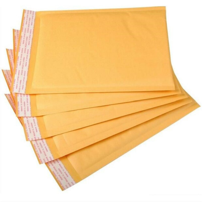 10 st/set 110*130mm bubbelplastkuvert vadderade postförpackningar förpackning utskick självförslutande påsar affärsmaterial