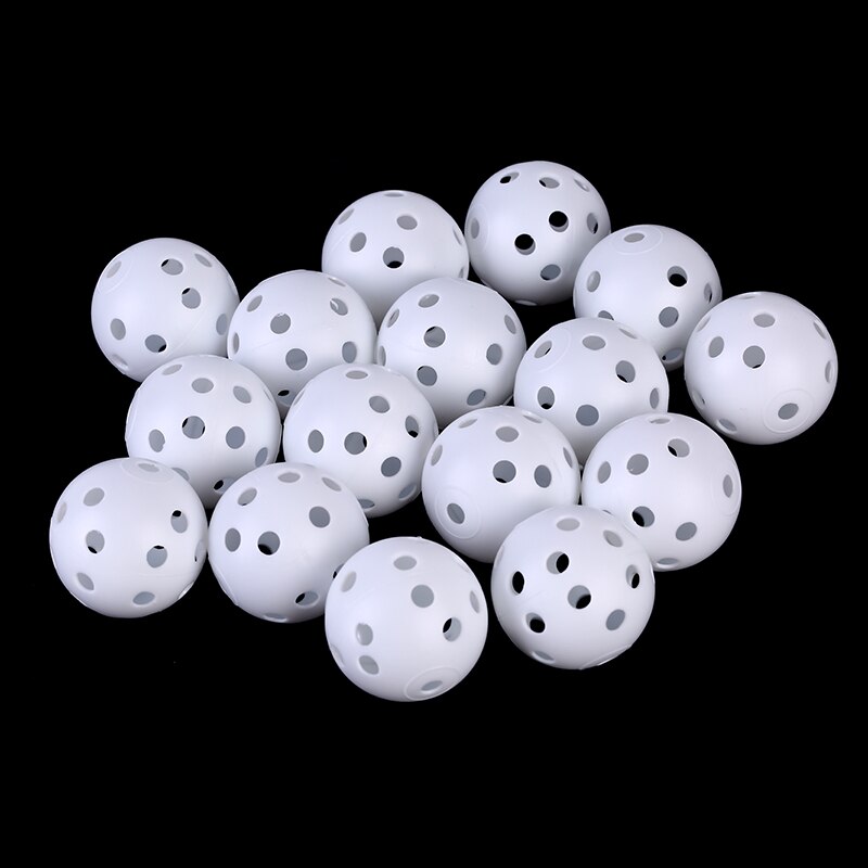 Plastic Elastische Golfballen Whiffle Luchtstroom Hollow Golf Praktijk Training Aids Sport Accessoires Training Voor Pregame Warm Ups