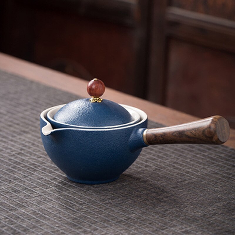 CHANJOON Juego de té kung fu, de cerámica china, juego de té de 9
