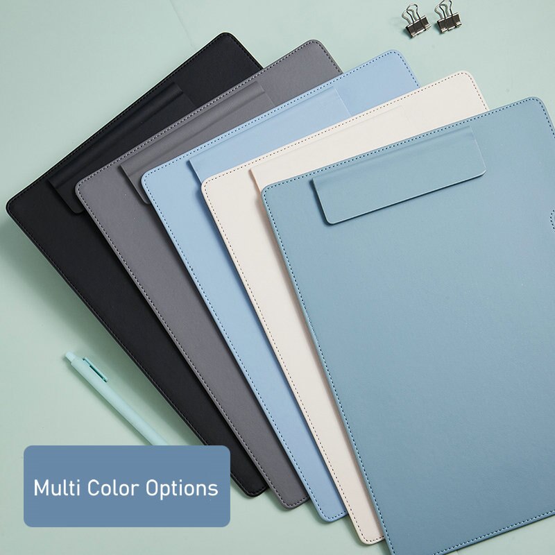 Colors Thicken Clipboard A4 Paper Tablet Office Supplies Paper Holder Strong Magentic Clip Writing Board