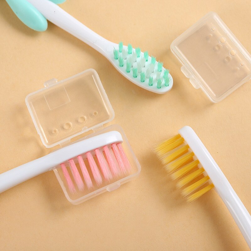 4 pezzi/set spazzolino da denti simpatico cartone animato per bambini carbone di bambù manico corto spazzolino da denti per bambini cura dei denti del bambino