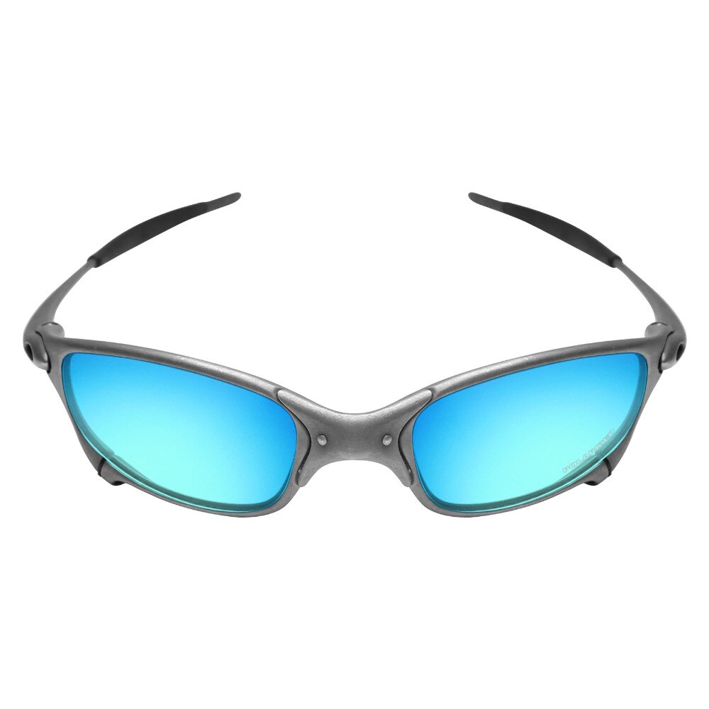 Mryok + Gepolariseerde Weerstaan Zeewater Vervanging Lenzen Voor Oakley Juliet X-Metalen Zonnebril Ice Blue