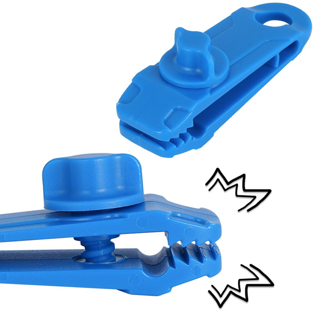 5/10 Pcs Heavy Duty Camping Tarp Clips Tent Awning Clamps with Thumb Screw Portable Tool B2Cshop