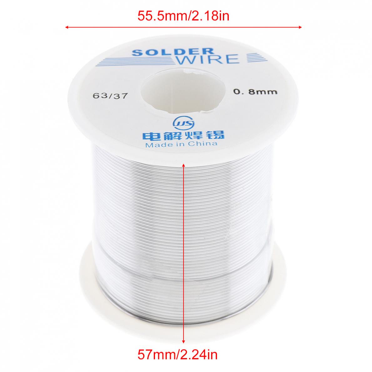 63/37 200g 0.8mm no-clean kolofonium kerne lodde tin tråd spole tin bly tråd med 2%  flux og lavt smeltepunkt