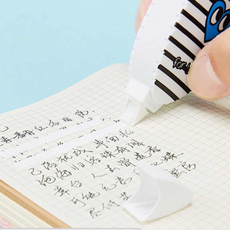 2 pcs/pair Kawaii Correction Tape Love Heart Corrector Papeleria Student School Supplies Stationery 5m*5mm
