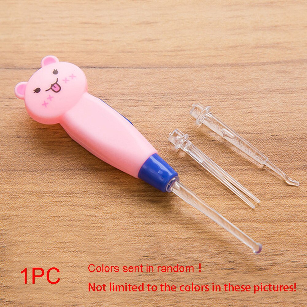 Led Lichtgevende Licht Baby Oor Lepel Oorreiniger Kinderen Baby Care Oren Schoonmaken Met Licht Oorsmeer Lepel Graven Oor Zorg tool