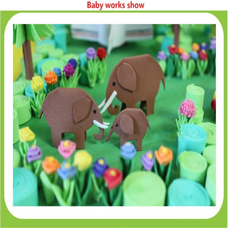 10 Sheets Multicolor A4 Sponge EVA Foam Paper Funky Kids Handmade DIY Hand Craft Scrapbooking Paper Craft for Art Class