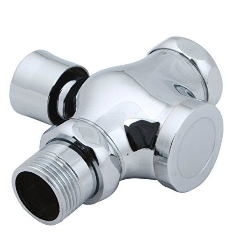 Baidaimodeng Wc Wc Kruk Vertraging Spoelklep Squat Toilet Flush Valve Hand-Type Zelfsluitende Schakelaar-1 inch