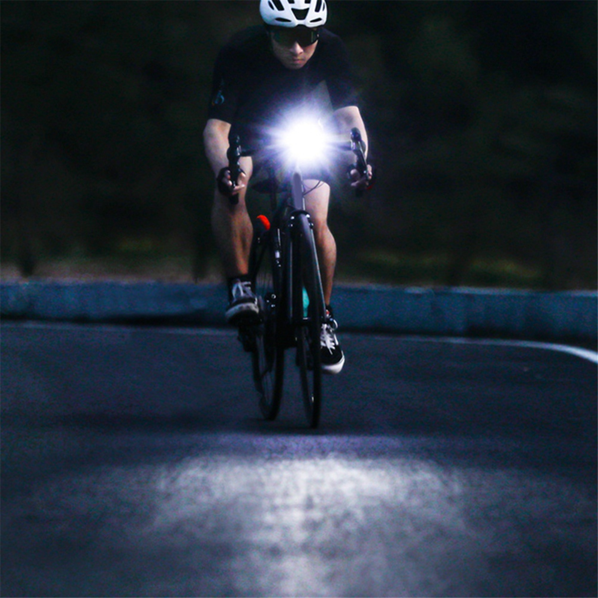 Fietskoplamp 5W Mountainbike 1200mAh Aluminium koplamp Fietsen Verlichting Koplamp