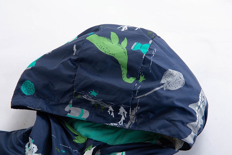 Chaquetas impermeables con capucha para niños, abrigos de lana Polar a prueba de viento, de invierno,