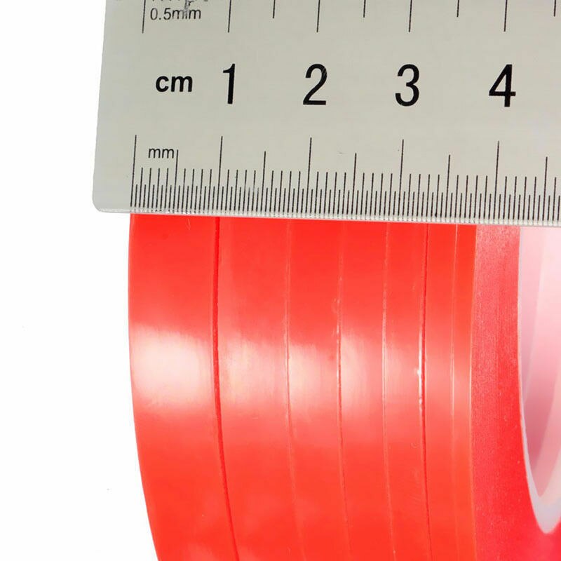 50M biadesivo adesivo Nano Traceless nastro adesivo in schiuma acrilica trasparente senza tracce adesivo 2/3/4/5/6/8/10mm
