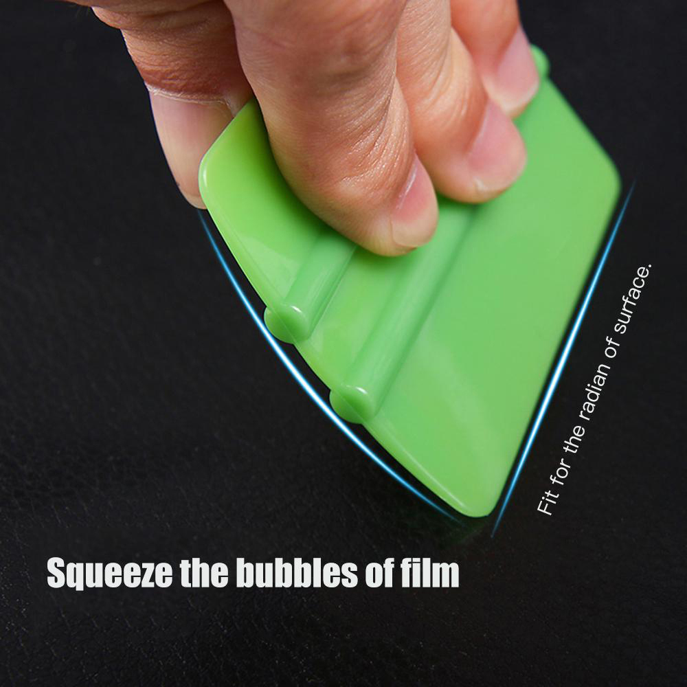 Grote autofolie-tool, harde schraper, dubbelzijdige vierkante auto-accessoires voor autostickers