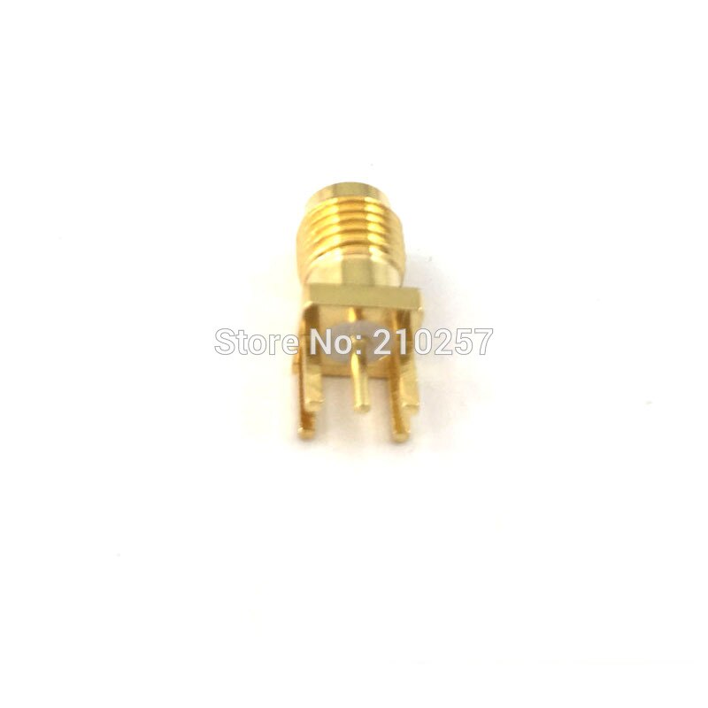 2 Stuks Sma Vrouwelijke Rf Connector SMA-KE 1.6Mm Pcb Mount En Sma Vrouwelijke Plug Rechte Bakje Soldeer Adapter Connector