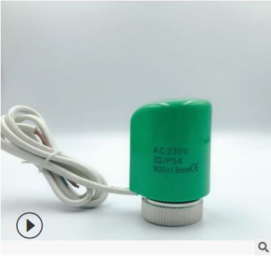 Thermische servomotor voor vloerverwarming en regelafsluiters