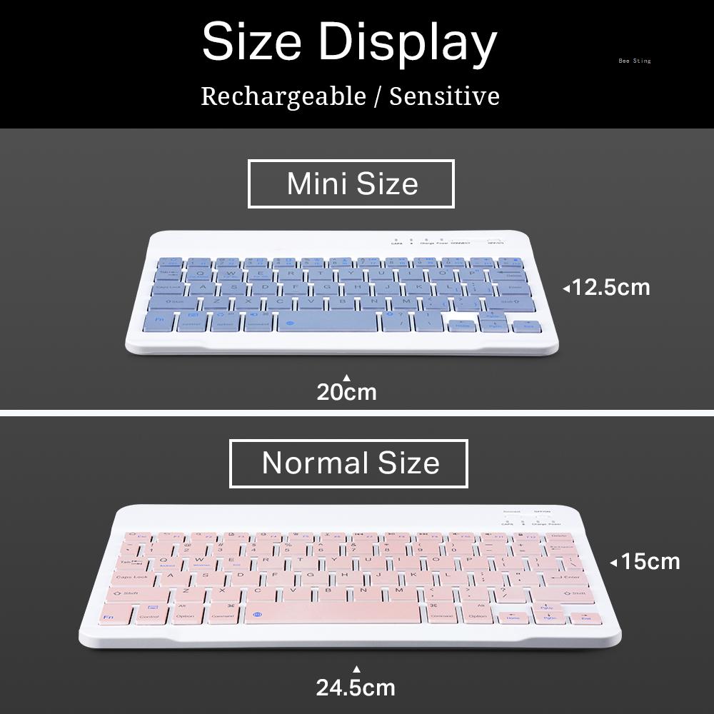 Mini bluetooth keyboard and mouse for samsung xiaomi android portable tablet bluetooth keyboard Korean Portuguese Arabic Arabic