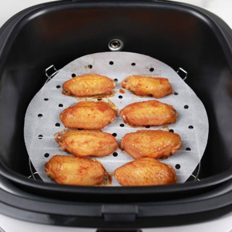 5 Pcs 6" Square Air Fryer Cake Bucket Baking Pan Accessories Home Kitchen Bar Supplies Practical Cookware Set ​Cake pizza