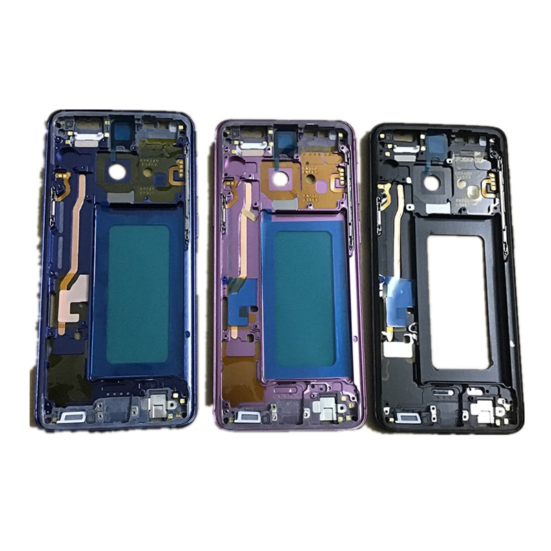 S 9 Voor Samsung Galaxy S9 G960 Middelste Frame Plaat Board Lcd Ondersteunende Mid Faceplate Bezel Vervang Reparatie Spare onderdelen