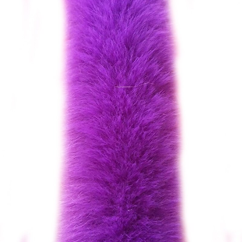 Diy Kunstmatige Konijnenbont Pluizige Tapes Kleding Schoenen Rand Naaien Trimmen Stof Lint Decoratie: 15
