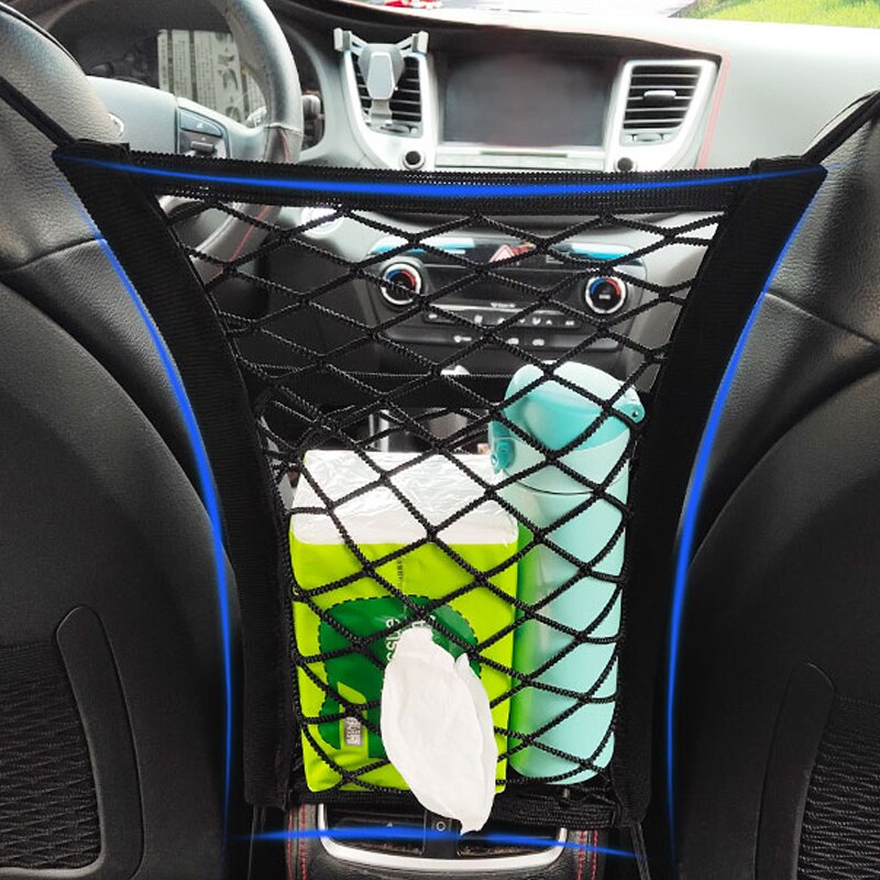 Auto Veranstalter Netz Sitz Zurück Speicher Tasche für Mercedes Benz W203 W210 W211 W204 EINE C E S CLS CLK CLA GLK ML SL