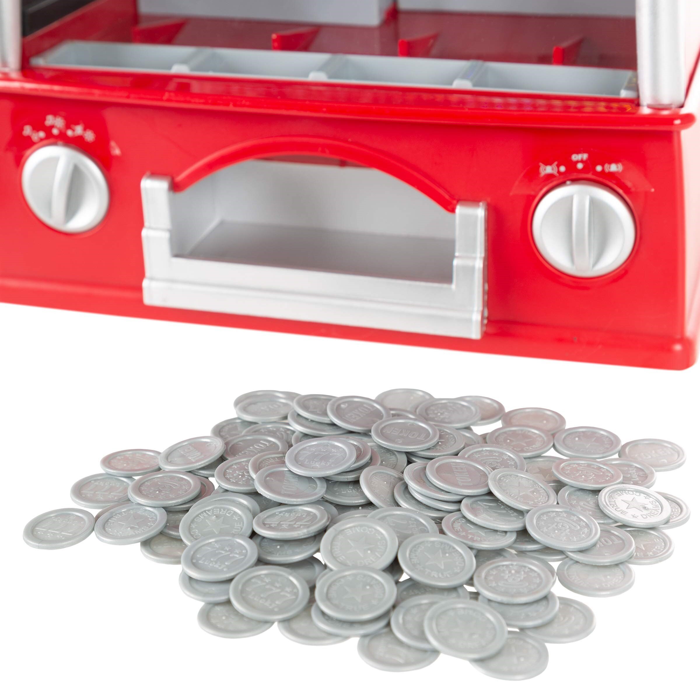 Coin Pusher Miniatuur Arcade Game - Replica Classic Penny &amp; Dime Bulldozer Tafel Of Bar Top Prijs Automaat Voor kids &amp; Volwassenen