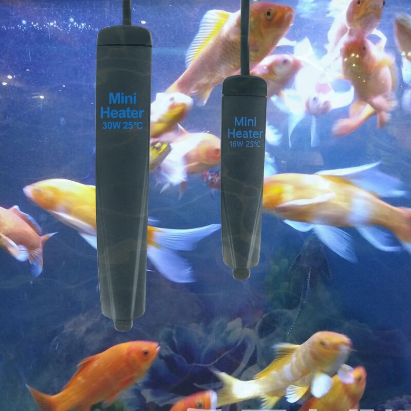 Température Mini chauffage incassable Aquarium chauffage tige réservoir de poisson constante Submersible chauffage tige plus Aquarium accessoires