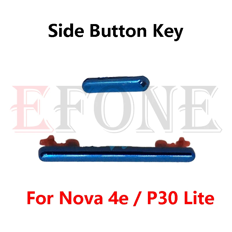 1Set For Huawei P30 Lite Nova 4e Power Button ON OFF Volume Up Down Side Button Key Repair Parts