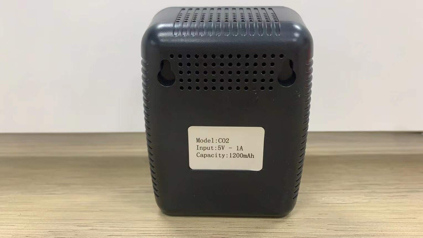 Carbon Dioxide Detector CO2 Detector Indoor Temperature and Humidity Air Monitor