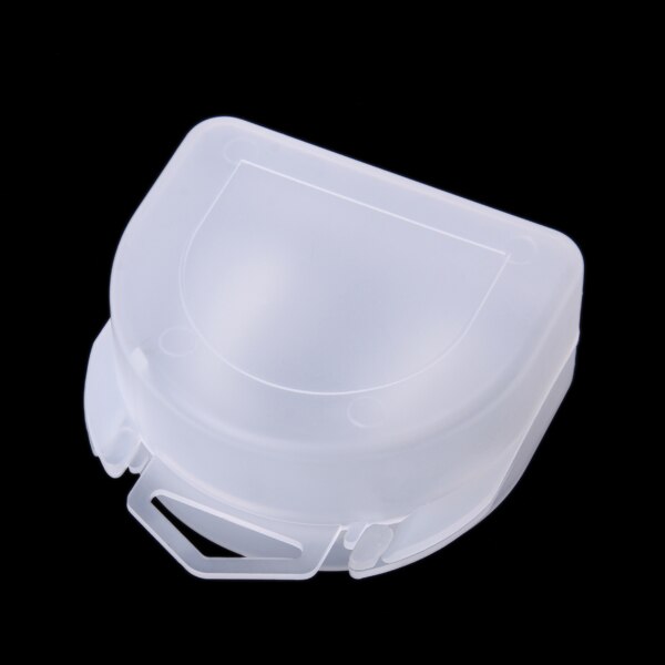 Clear Teeth Protector Mouth Guard Piece For Boxing Free Size
