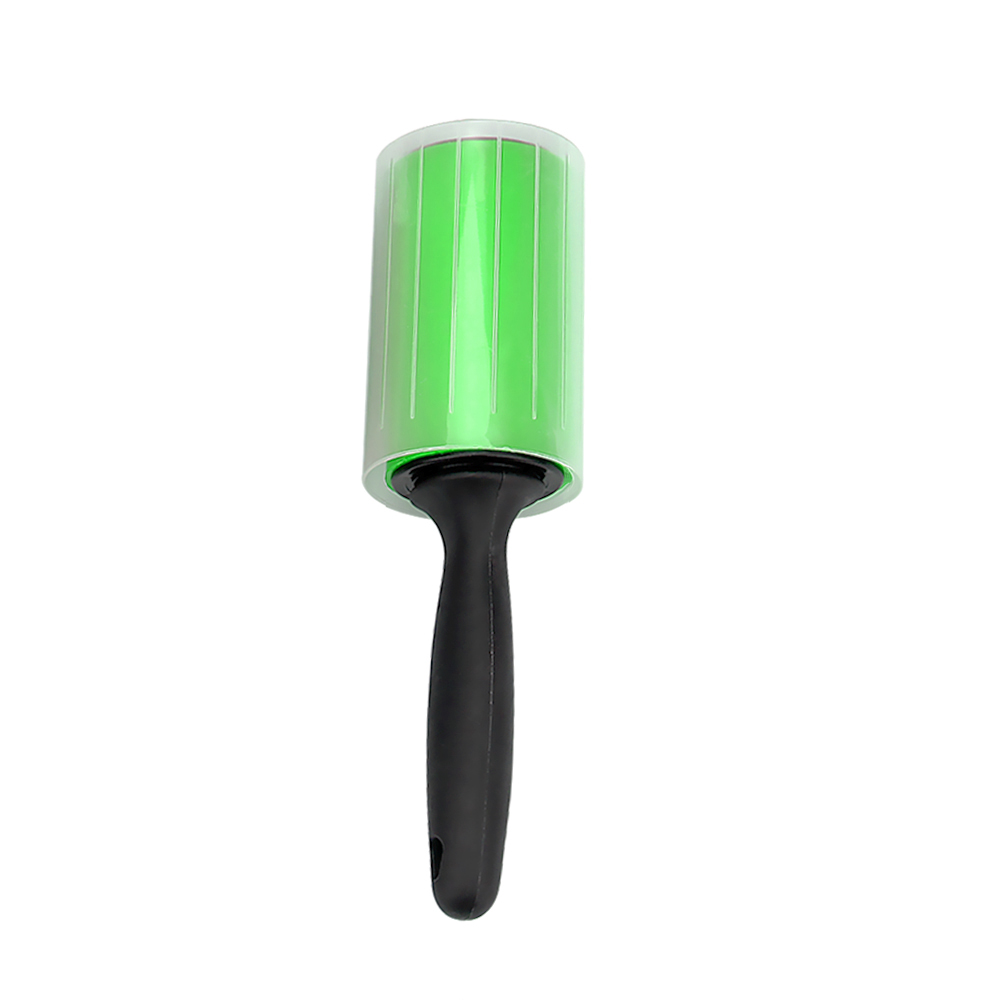 Kleverige Silicone Dust Wiper Remover Kat Hond Kleding Tousle Remover Herbruikbare Wasbare Lint Roller Bed Haar Borstel: green