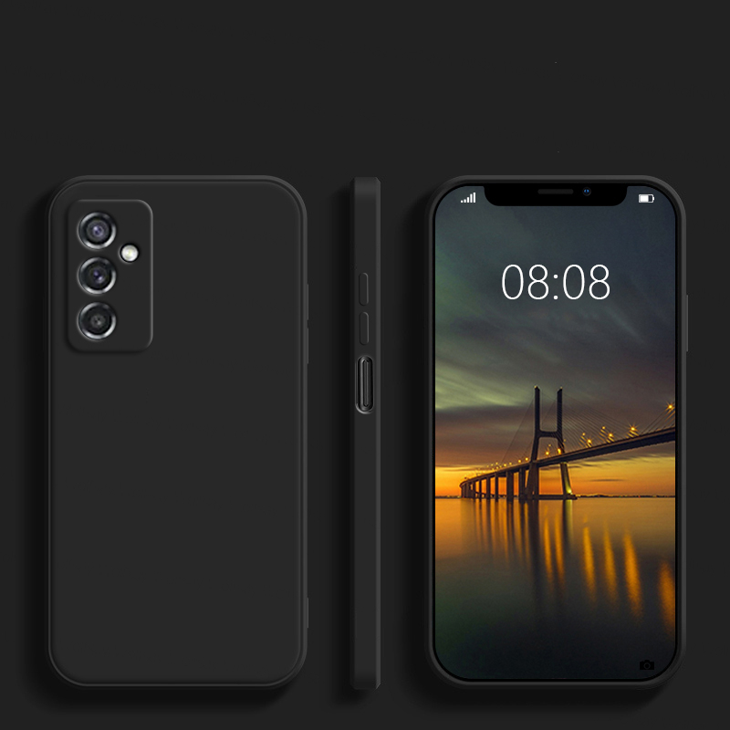 Voor Samsung Galaxy M52 5G Case Galaxy M23 M33 M53 M52 M12 A13 A33 A53 Cover Shockproof Vloeibare Siliconen telefoon Geval Samsung M52 5G