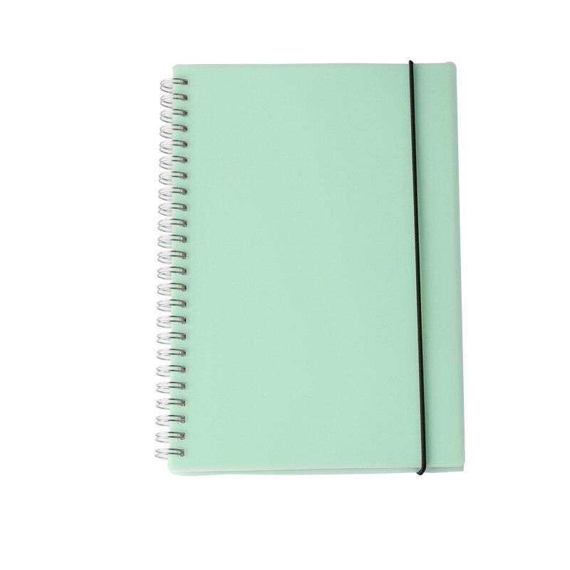 Cuaderno de espiral en blanco con bloc de notas de espiral planeador diario semanal, A4 B5 A5 A6
