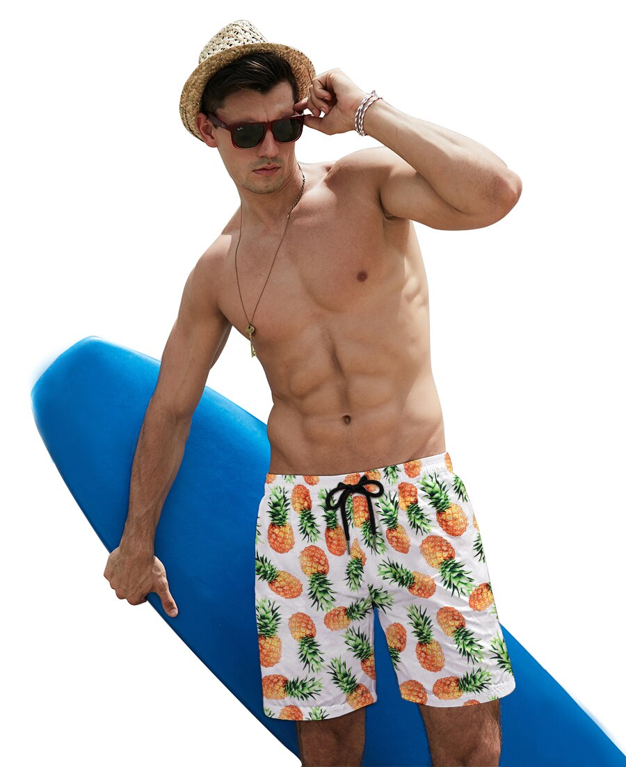 Hawaii skjorter med blomsterprint til mænd+shorts sæt kortærmede skjorter til mænd afslappet tøjsæt til mænd træningsdragt plus str.
