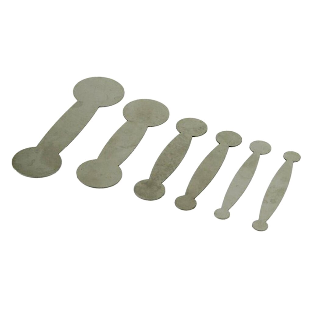 6 Pieces Clarinet Pads Repair Tools for Adjusting Clarinet Tube Button Maintanance Parts Replacement