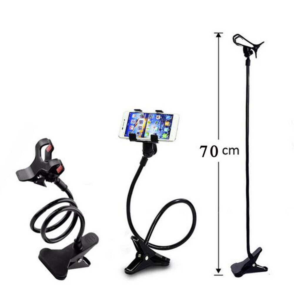 Universele Mobiele Telefoon Houder Flexibele Lange Arm Luie Telefoon Houder Klem Bed Tablet Car Mount Bracket Voor Telefoon Flexibele Rack arm