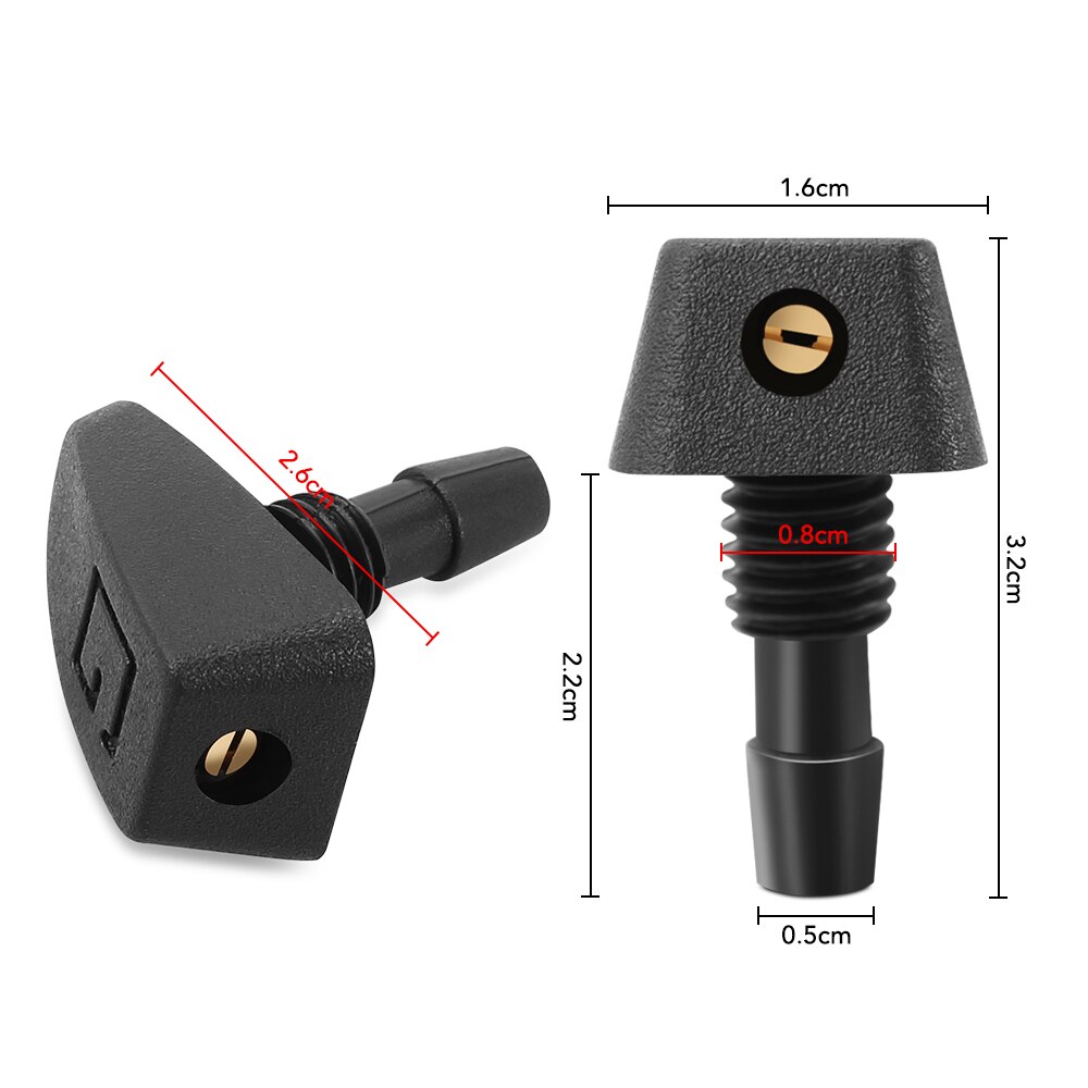 1 stk bil vinduesvisker visker vandsprøjtedyse til citroen  c4 c2 c5 c3 ds ds5 ds6 ds7 jumpy dispatch spacetourer